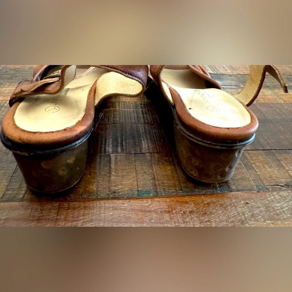 Unity In Diversity Leather Sandals - image 8